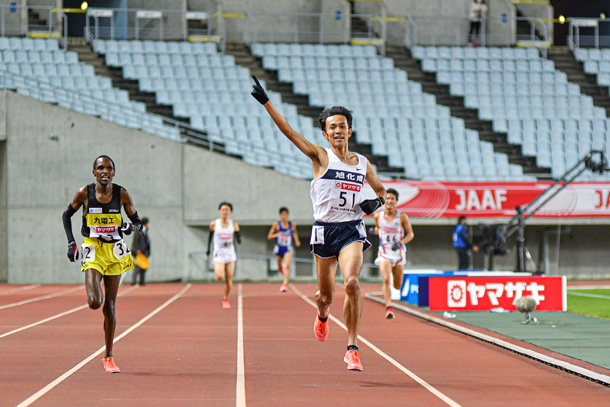 第104回日本選手権長距離】男子10000m優勝 相澤晃（旭化成・宮崎
