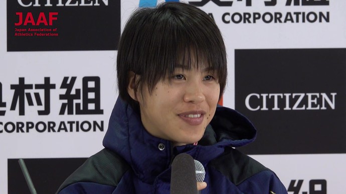 【記者会見】小原怜、大阪国際女子マラソン日本人トップ２位「やりきれなかった」