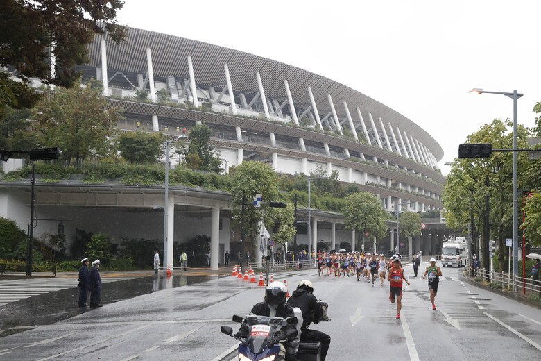 【MGC】国立競技場を出て東京の街中へ