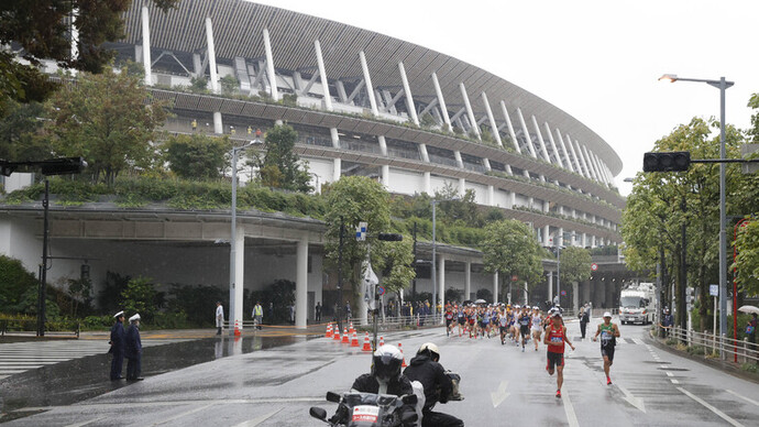 【MGC】国立競技場を出て東京の街中へ