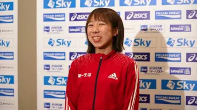 【マラソングランドチャンピオンシップ（MGC）】鈴木優花、女子最年少で1位！パリ五輪マラソン日本代表内定「晴れやかな気持ち」