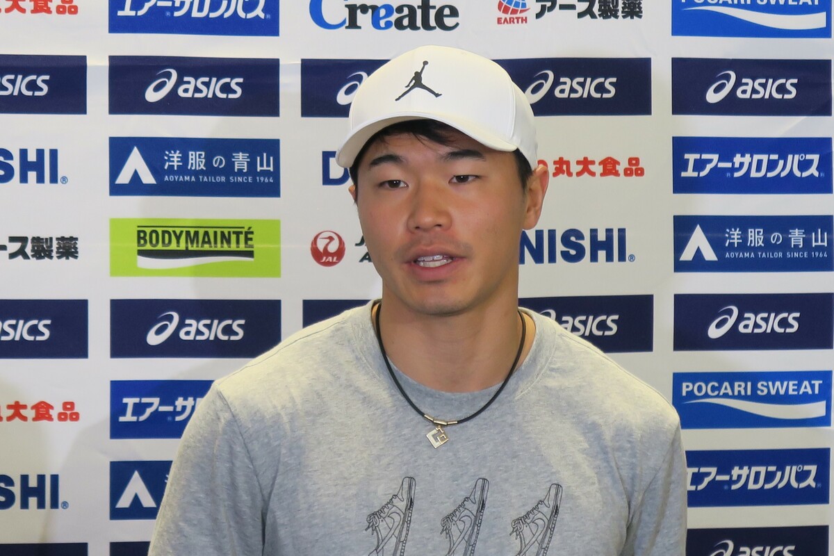 男子短距離欧州遠征 帰国囲み会見 マラソングランドチャンピオンシップ Mgc Marathon Grand Championship